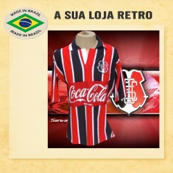 Camisa retrô Santa Cruz Futebol Clube coca cola .