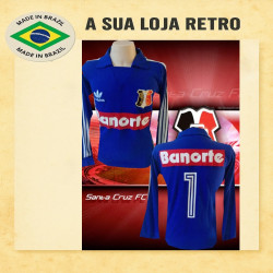 Camisa retro Santa Cruz Futebol Clube goleiro 1987