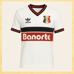 Camisa retro Santa Cruz Futebol Clube logo banorte 1986