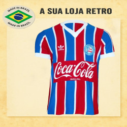 Camisa retrô BAHIA tricolor 1988
