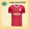 Camisa retrô Libano vermelha