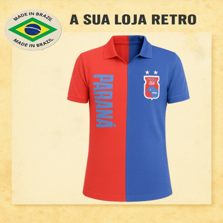 Baby look retrô Parana Clube Azul