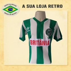 Camisa retro Coritiba brîtania 1987 manga curta