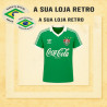 Camisa retro fluminense branca 1980