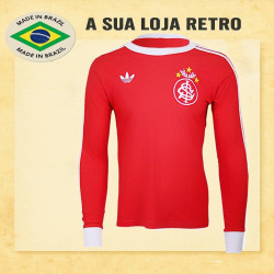 Camisa retro Internacional logo manga longa 1980 
