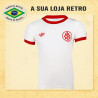 Camisa retro Internacional logo gola redonda 1977