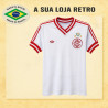 Camisa retrô Internacional branca logo