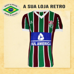 Camisa retrô Fluminense Sul - América 1984o Brasileiro