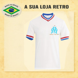 Camisa retrô Olympique de Marselha 1970 . FRA