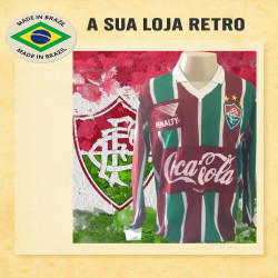 Camisa Retrô Fluminense Coca Cola - ML - 1986