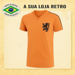 Camisa retrô Holanda Yohan Cruyff - 1974