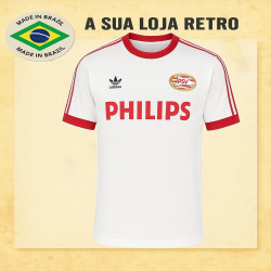 Camisa retrô PSV Branca Eindhoven 1987 - HOL