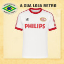Camisa retrô PSV Branca Eindhoven 1987 - HOL