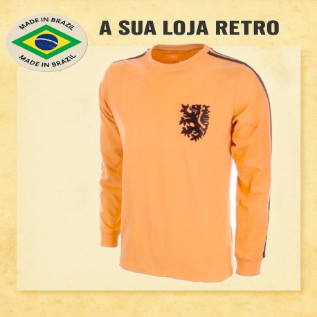 Camisa retrô Holanda ML - 1974