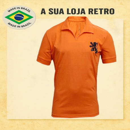 Camisa retrô Holanda - 1960