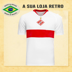 Camisa retrô branca Spartak Moscow - RUS