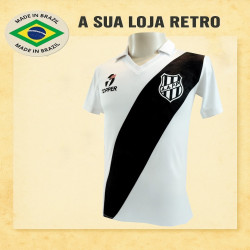 Camisa retrô Ponte Preta branca 1987