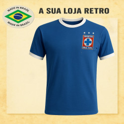 Camisa retrô Deportivo Cruz azul - MEX