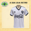 Camisa retrô Botafogo Branca 1991