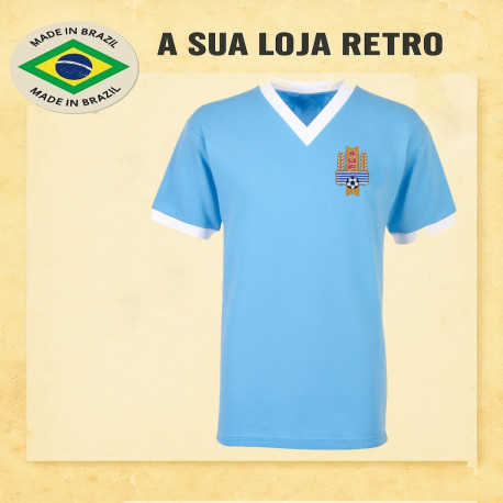 Camisa retrô do Uruguai 1950.