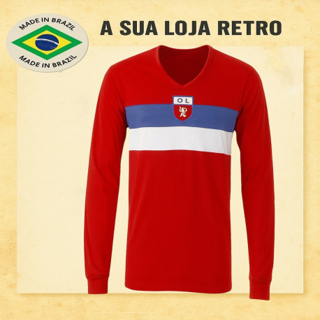 camisa retrô Olympique de lyon 1964 ML