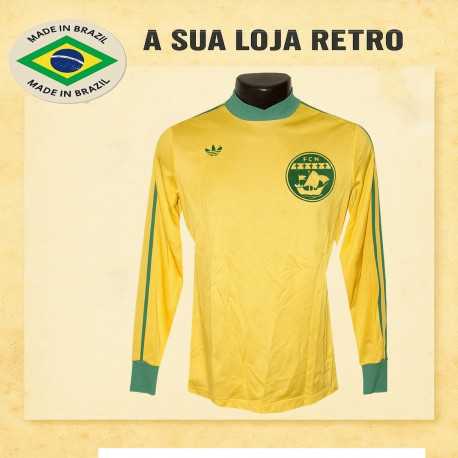 Camisa retrô Fc Nantes ML- FR