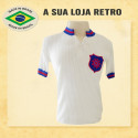 Camisa retrô Bonsucesso Branca Futebol Clube 1970
