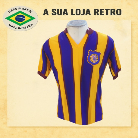 Camisa retrô Madureira gola chinesa 1980