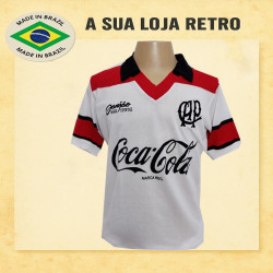 Camisa retrô Atletico Paranaense branca 1990