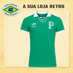 Camisa retrô Palmeiras 100 anos comemorativa