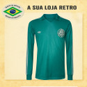Camisa retrô Palmeiras Goleiro Verde 1987
