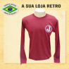 Camisa retrô juventus da mooca 1970 manga longa
