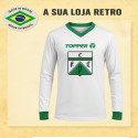 Camisa retrô Ferro Carril Oeste Branca ML - ARG