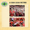 Camisa retrô Flamengo Preta Comemorativa