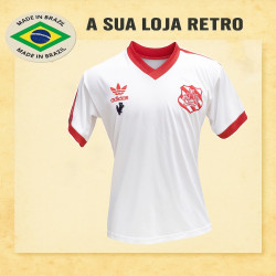  - Camisa retrô Bangu branca - 1980