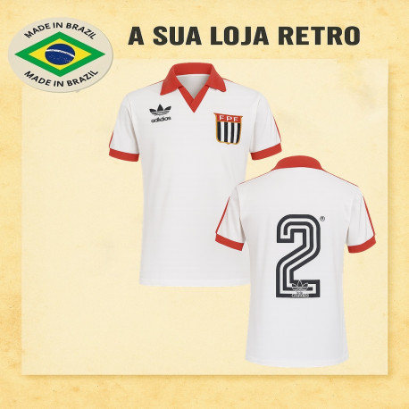 Camisa retrô Seleção paulista Gola Polo 1987