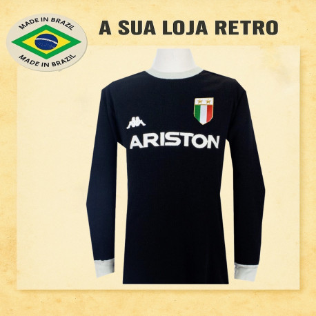 Camisa retrô Goleiro Juventus de Turim Ariston 1981 - ITA