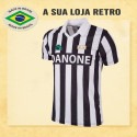 Camisa retrô Juventus de Turim Danone 1985- ITA