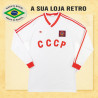 Camisa retrô CCCP logo branca 1986 - ML
