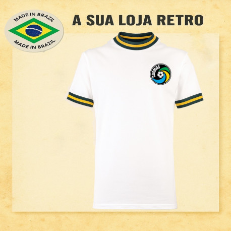 Camisa retrô Cosmos branca 1977