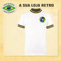 Camisa retrô Cosmos Branca 1977