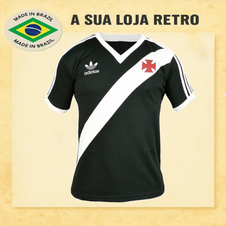 Camisa retrô Vasco da gama decada de 80