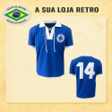 Camisa retrô Barra Mansa FC Azul