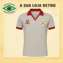 Camisa retrô Paraguai Branca Rainha - 1986