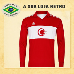 Camisa retrô Turquia ML - 1989