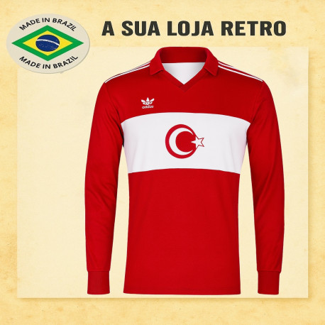 Camisa retrô Turquia ML - 1989