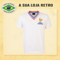 Camisa retrô França Branca -1966