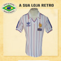 Camisa retrô França Branca - 1982