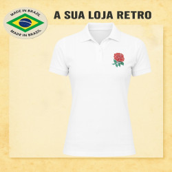 Camisa retrô de Rugby Inglaterra - 1980