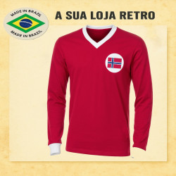 Camisa retrô Noruega ML -1970